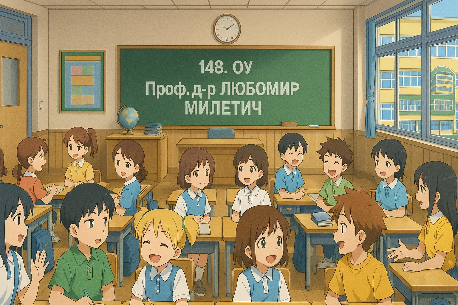 Ученици в класна стая